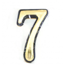 Номер квартирный (большой) "7"